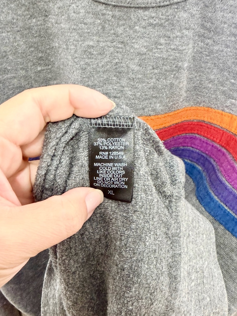 Aviator Nation ‘5 Stripe’ Relaxed Fit Crewneck Sweatshirt - Picture 10 of 10